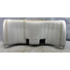 DAMAGED 87-91 BMW E30 3-Series Coupe  Sedan Rear Seat Backrest Silver Cloth OEM