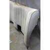 DAMAGED 87-91 BMW E30 3-Series Coupe  Sedan Rear Seat Backrest Silver Cloth OEM