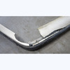 Damaged 89-93 BMW E30 3-Series Late Plastic Front Bumper Cover Trim Silver OEM