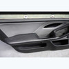 2000-2003 BMW E39 M5 Front Interior Door Panel Trim Pair Silverstone Leather OEM - 43731