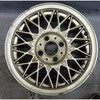 DAMAGED BMW E30 3-Series 14" BBS Basketweave Wheel 1984-1993 USED OEM - 43759