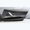 Damaged 03-08 BMW E85 Z4 Roadster Interior Door Panel Trim Pair Black Vinyl OEM - 43962
