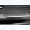 Damaged 03-08 BMW E85 Z4 Roadster Interior Door Panel Trim Pair Black Vinyl OEM - 43962