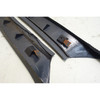 82-88 BMW E28 5-Series Factory A- Pillar Column Windshield Trim Covers Black OEM