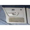 85-88 BMW E28 5-Series Int Front Rear Door Panel Trim Skin Set Pearl Beige OEM