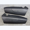 2010-2013 BMW E93 M3 Rear Seat Back Side Bolster Pair Black Leather OEM - 44169