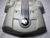 BMW 2004-2005 545i 645i N62 V8 Plastic Engine Cover w Emblem E60 E63 E64 OEM - 5904