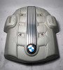 BMW 2004-2005 545i 645i N62 V8 Plastic Engine Cover w Emblem E60 E63 E64 OEM - 5904