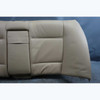 99-05 BMW E46 3-Series Sedan Rear Fixed Seat Backrest Cushion Beige Leather OEM - 44184
