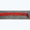 Damaged 1984-1993 BMW E30 3-Series Factory Rear Trunk Lip Spoiler Wing Red OEM - 44338