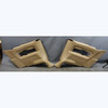 1987 BMW E30 325i Convertible Rear Interior Lateral Trim Panels Pearl Beige OEM
