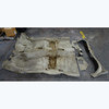 1983-1988 BMW E28 5-Series Sedan Factory Floor Covering Carpet Pearl Beige OEM - 44374