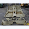 1983-1988 BMW E28 5-Series Sedan Factory Floor Covering Carpet Pearl Beige OEM