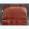1988-1991 BMW E30 325i Convertible Front Sport Seat Center Backrest Pad Red OEM