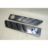 1996-2002 BMW Z3 Roadster Coupe Side Cowl Hood Grille Pair Steel Grey OEM