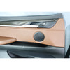 14-16 BMW F15 X5 SAV Early Front Int Door Panel Trim Skin Pair Terra Leather OEM - 44782