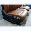 2014-2018 BMW F15 X5 SAV Front Basic Seat Pair Terra Brown Leather OEM