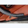 09-12 BMW E90 E91 3-Series 4dr Front Interior Door Panels Red Brown Leather OEM - 44823