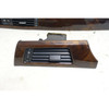 2007-2013 BMW E90 E92 3-Series Dashboard Air Vent Wood Trim Set Walnut Root OEM