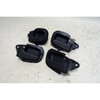 1992-1998 BMW E36 3-Series Sedan Factory Interior Door Handle Set of 4 Black OEM - 44965