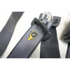 1989-1992 BMW E34 5-Series E32 Right Front Upper Seat Belt Strap Slate Grey OEM - 45039