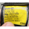 1989-1992 BMW E34 5-Series E32 Right Front Upper Seat Belt Strap Slate Grey OEM