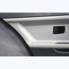 92-98 BMW E36 3-Series Sedan Rear Interior Door Panel Trim Skins Light Grey OEM - 45078