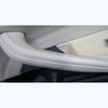 17-20 BMW G30 5-Series Front Interior Door Panel Pair Ivory White Nappa Leather