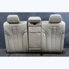 17-23 BMW G30 5-Series Sedan Folding  Rear Seat Backrest Ivory White Nappa OEM