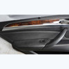 2009-2013 BMW E70 X5 SAV Rear Interior Door Panel Trim Pair Black Leather OEM - 45340