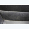 Damaged 01-06 BMW E46 M3 Convertible Rear Seat Bottom Bench Black Leather OEM - 45443