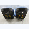 Reupholstered 99-00 BMW Z3 Roadster Front Basic Seat Pair Blue Vinyl w/o Rails
