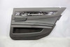 2009-2015 BMW F02 7-Series Li Long Right Rear Int Door Panel Trim Skin Black OEM