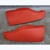2015-2020 BMW F82 M4 Rear Seat Side Bolster Pair Sakhir Orange Red Leather OEM