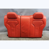 Damaged 2015-2020 BMW F82 M4 Rear Seat Backrest Sakhir Orange Red Leather OEM
