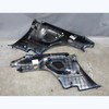 2005-2012 Porsche 997 911 Coupe Rear Inteior Side Trim Panel Pair Black OEM