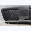 Damaged 20-24 BMW F97 X3M Rear Seat Bottom Bench Pad Black Leather Twisted OEM