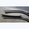 2006-2012 Porsche 997 911 Coupe Front A-Pillar Trim Cover Pair Black Vinyl OEM