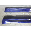 1997-2002 BMW Z3 6cyl Roadster Coupe Skirt Rocker Panel Pair Montreal Blue OEM - 46473