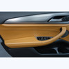 2018-2023 BMW G01 X3 G02 X4 Front Interior Door Panel Pair Cognac Brown OEM
