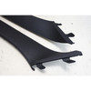 18-24 BMW G01 X3 F97 Front Windshield A- Pillar Column Cover Pair Anthracite OEM