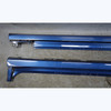 18-24 BMW G01 X3 G02 X4 X3M Factory M-Sport Side Skirt Pair Phytonic Blue OEM