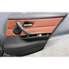 2009-2012 BMW E90 E91 3-Series 4dr Rear Interior Door Panels Red Brown Leather