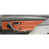 2009-2012 BMW E90 E91 3-Series 4dr Rear Interior Door Panels Red Brown Leather