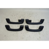 17-23 BMW G30 5-Series G20 F30 Roof Grab Handle Set of 4 Front Rear Black OEM