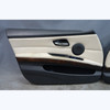 09-11 BMW E90 E91 3-Series 4Door Front Interior Door Panel Pair Oyster Beige OEM