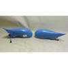 95-99 BMW E36 M3 Outside M Side Mirror Pair Painted Light Blue Left Right OEM