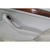 99-05 BMW E46 3-Series 4door Rear Interior Door Panel Trim Skin Grey Leather OEM