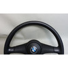 Damaged 84-93 BMW E30 3-Series E28 E24 Sports Leather Steering Wheel 385mm OEM