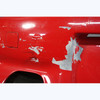 Damaged 96-98 BMW Z3 1.9 4cyl Rear Aerodynamics Package Bumper Cover Hellrot OEM